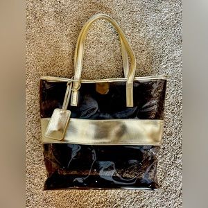 L’Bri Gold Bag